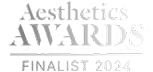 Listitem → wow-image → Picture → Aesthetic Awards badge for Hydrafacial award for Best New Clinic 2024